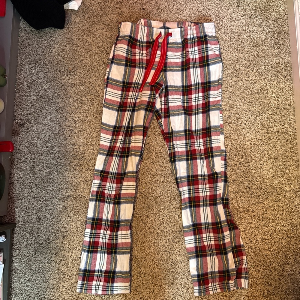 Old Navy Red Plaid Pajama Pants